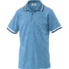 Umpire Shirt Adult, Columbia Blue With White And Navy -Baseball Equipment Store 1132PTW COL WHT NAV