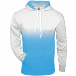 Badger Sport 1403 Adult Ombre Long Sleeve Hood Jacket (Various Colors) -Baseball Equipment Store 140300 0005 f