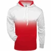 Badger Sport 1403 Adult Ombre Long Sleeve Hood Jacket (Various Colors) -Baseball Equipment Store 140300 0019 f