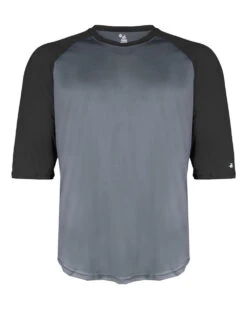 BADGER Baseball 3/4 Under Shirt Youth (Various Colors) -Baseball Equipment Store 2574 f fl