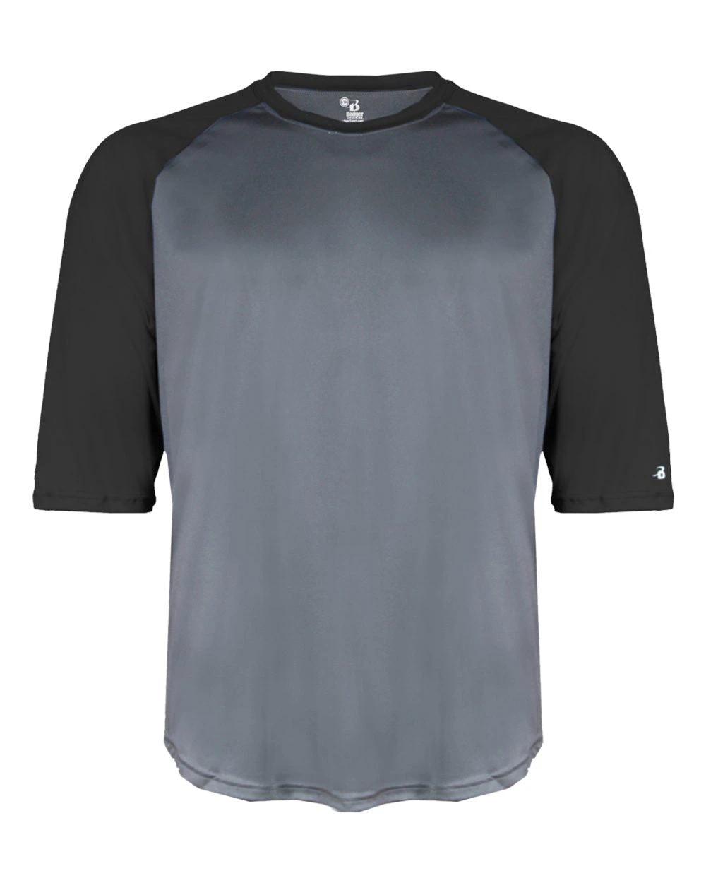 BADGER Baseball 3/4 Under Shirt Adult (Various Colors) 4 BADGER Baseball 3/4 Under Shirt Adult (Various Colors) - Image 2