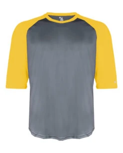 BADGER Baseball 3/4 Under Shirt Youth (Various Colors) -Baseball Equipment Store 3113 f fl