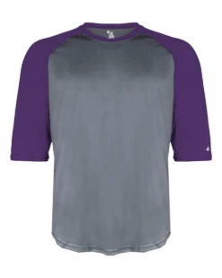 BADGER Baseball 3/4 Under Shirt Youth (Various Colors) -Baseball Equipment Store 3114 f fl