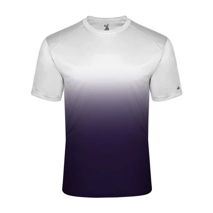 Badger Sport 4203 Adult Ombre Short Sleeve Tee (Various Colors) 5 Badger Sport 4203 Adult Ombre Short Sleeve Tee (Various Colors) - Image 3