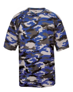 BADGER Camo Dri Fit Tee Youth (Various Colors) 27 BADGER Camo Dri Fit Tee Youth (Various Colors) -Baseball Equipment Store 4217 f fl
