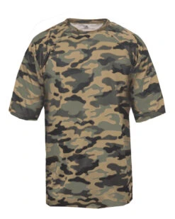 BADGER Camo Dri Fit Tee Youth (Various Colors) 28 BADGER Camo Dri Fit Tee Youth (Various Colors) -Baseball Equipment Store 4221 f fl