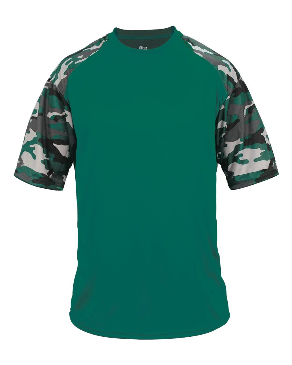 BADGER Camo Baseball Tee Adult (Various Colors) 6 BADGER Camo Baseball Tee Adult (Various Colors) - Image 4