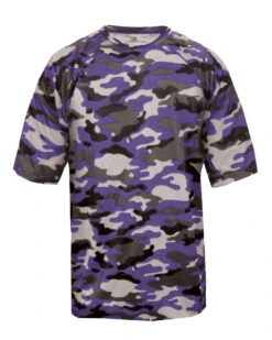BADGER Camo Dri Fit Tee Youth (Various Colors) 25 BADGER Camo Dri Fit Tee Youth (Various Colors) -Baseball Equipment Store 4455 f fl