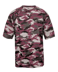 BADGER Camo Dri Fit Tee Youth (Various Colors) 22 BADGER Camo Dri Fit Tee Youth (Various Colors) -Baseball Equipment Store 4456 f fl