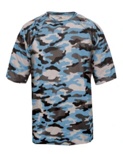 BADGER Camo Dri Fit Tee Youth (Various Colors) 18 BADGER Camo Dri Fit Tee Youth (Various Colors) -Baseball Equipment Store 4457 f fl