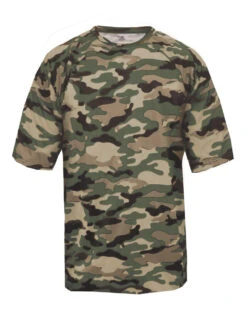BADGER Camo Dri Fit Tee Youth (Various Colors) 24 BADGER Camo Dri Fit Tee Youth (Various Colors) -Baseball Equipment Store 4459 f fl