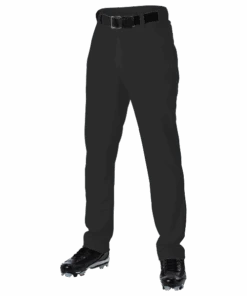 Alleson Open Bottom Baseball Pant Black