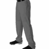 Alleson Baseball Charcoal Pants With Braid (Various Colors),Youth And Adult Sizes 2 Alleson Baseball Charcoal Pants With Braid (Various Colors),Youth And Adult Sizes -Baseball Equipment Store CHBK
