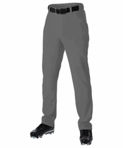 Alleson Open Bottom Baseball Pant Charcoal