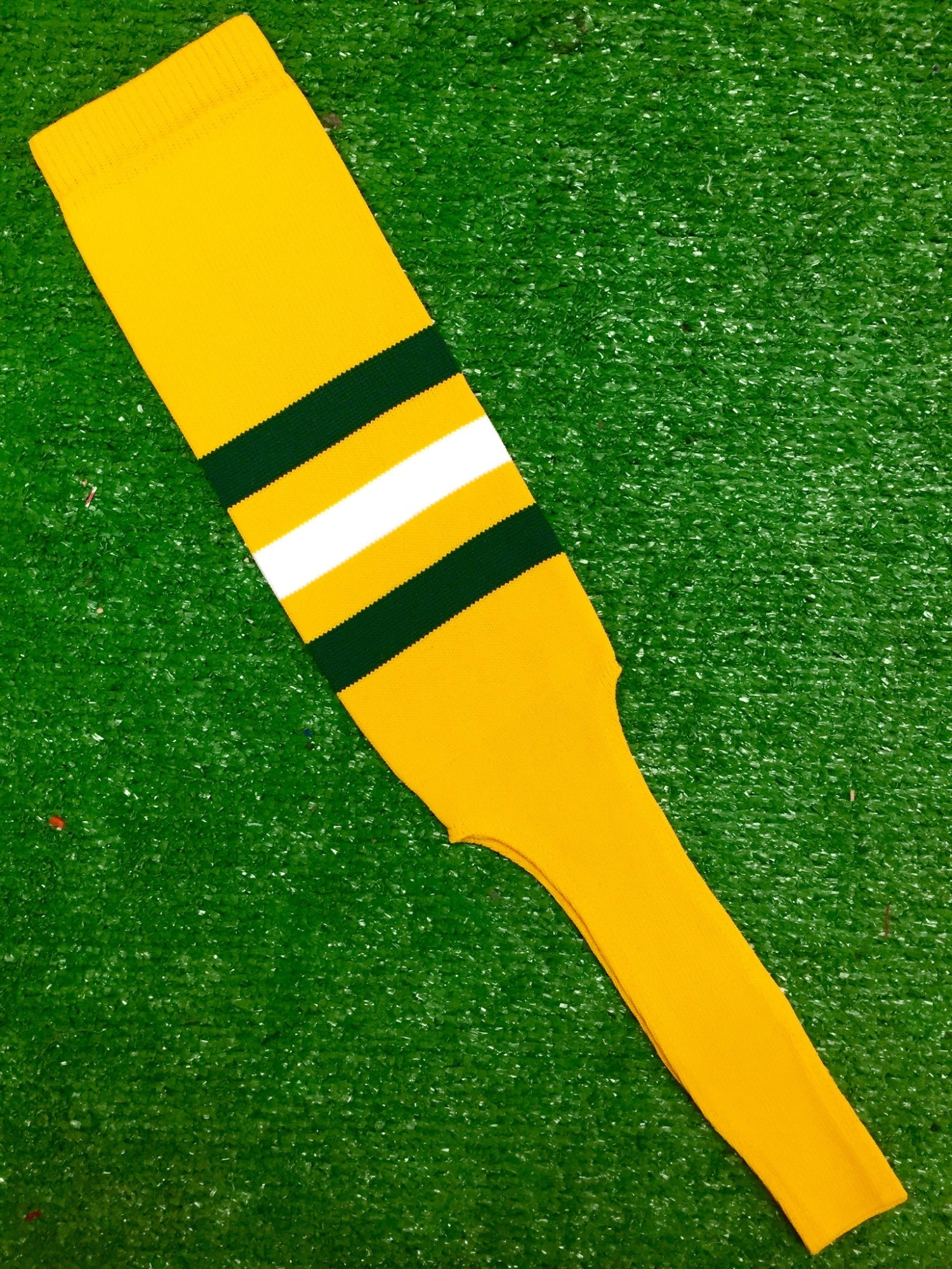 Baseball Stirrups 8" Gold With Three Stripes Dark Green White Dark Green 3 Baseball Stirrups 8" Gold With Three Stripes Dark Green White Dark Green