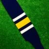 Baseball Stirrups 5" Navy With Thin White Thick Gold Thin White Stripes -Baseball Equipment Store FullSizeRender 13