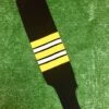Baseball Stirrups 5" Black With Gold, White And Black Stripes 1 Baseball Stirrups 5" Black With Gold, White And Black Stripes -Baseball Equipment Store FullSizeRender 20