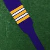 Baseball Stirrups 9" Purple With Gold White And Purple Stripes 1 Baseball Stirrups 9" Purple With Gold White And Purple Stripes -Baseball Equipment Store FullSizeRender 215