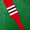 Baseball Stirrups 8" Red (Scarlet) With White Black And Red Stripes 2 Baseball Stirrups 8" Red (Scarlet) With White Black And Red Stripes -Baseball Equipment Store FullSizeRender 216