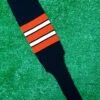 Baseball Stirrups 8" Black With Orange White And Black Stripes 1 Baseball Stirrups 8" Black With Orange White And Black Stripes -Baseball Equipment Store FullSizeRender 222