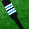 Baseball Stirrups 8" Black With White And Columbia Blue Stripes 1 Baseball Stirrups 8" Black With White And Columbia Blue Stripes -Baseball Equipment Store FullSizeRender 277