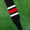 Baseball Stirrups 6" Or 8" Black With Thin White Thick Red Thin White Stripes 1 Baseball Stirrups 6" Or 8" Black With Thin White Thick Red Thin White Stripes -Baseball Equipment Store FullSizeRender 282
