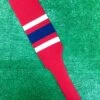 Baseball Stirrups 6" Or 8" Red With Thin White Thick Navy Blue Thin White Stripes 2 Baseball Stirrups 6" Or 8" Red With Thin White Thick Navy Blue Thin White Stripes -Baseball Equipment Store FullSizeRender 283
