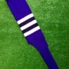 Baseball Stirrups 9" Purple With White, Black And Purple Stripes 2 Baseball Stirrups 9" Purple With White, Black And Purple Stripes -Baseball Equipment Store FullSizeRender 285