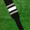 Baseball Stirrups 8" Black With Thin Gray Thick White Thin Gray Stripes 1 Baseball Stirrups 8" Black With Thin Gray Thick White Thin Gray Stripes -Baseball Equipment Store FullSizeRender 294