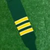 Baseball Stirrups 4", 6" Or 8" Dark Green With Gold Stripes Trimmed With White 2 Baseball Stirrups 4", 6" Or 8" Dark Green With Gold Stripes Trimmed With White -Baseball Equipment Store FullSizeRender 297