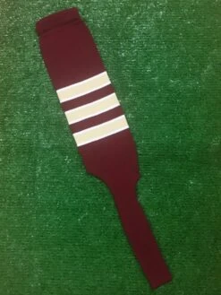 Baseball Stirrups 8" Cardinal With Vegas Gold Stripes Trimmed With White
