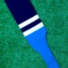 Baseball Stirrups 8" Navy With Two White Stripes Columbia Blue Bottom 2 Baseball Stirrups 8" Navy With Two White Stripes Columbia Blue Bottom -Baseball Equipment Store FullSizeRender 61