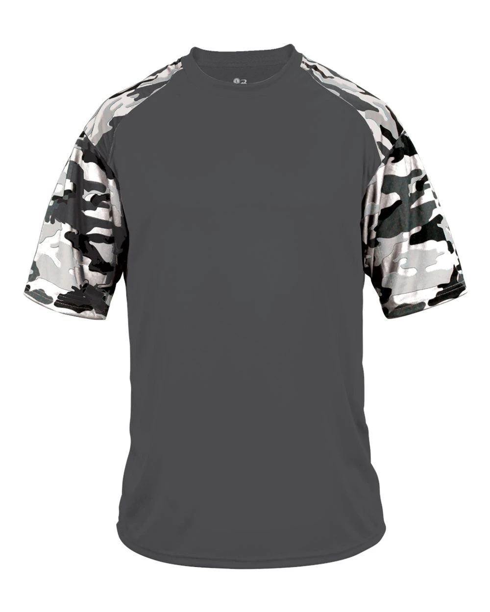 BADGER Camo Baseball Tee Adult (Various Colors) 8 BADGER Camo Baseball Tee Adult (Various Colors) - Image 6