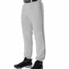 Alleson 605PLP 605PLPY Gray With Dark Green Braid Baseball Pants With Elastic Bottom -Baseball Equipment Store GRDG 3a181b87 33ff 4224 ac7c 0d5ac583492a