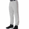 Alleson 605PLP 605PLPY Gray With Scarlet Braid Baseball Pants With Elastic Bottom 1 Alleson 605PLP 605PLPY Gray With Scarlet Braid Baseball Pants With Elastic Bottom -Baseball Equipment Store GRSC a33feb7f 7d5a 4550 b6af ae268b26bd13