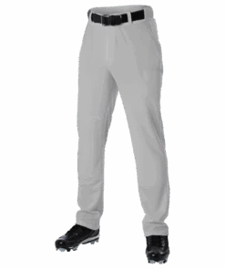 Alleson Open Bottom Baseball Pant Gray