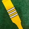 Baseball Stirrups 5" Gold With White Stripes Trimmed With Black (Youth) -Baseball Equipment Store IMG 0103