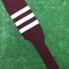 Baseball Stirrups 8" Maroon With Three White Stripes -Baseball Equipment Store IMG 0310