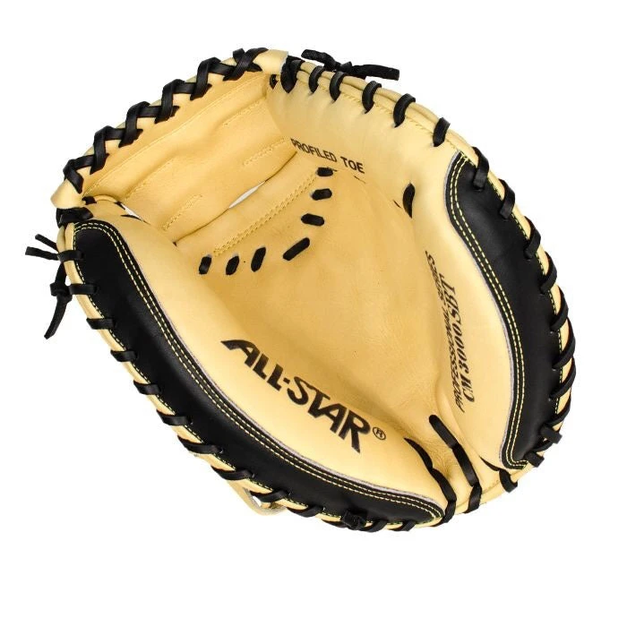 Allstar Pro Elite Catchers Mitt CM3000 Tan & Black 3 Allstar Pro Elite Catchers Mitt CM3000 Tan & Black - Image 2