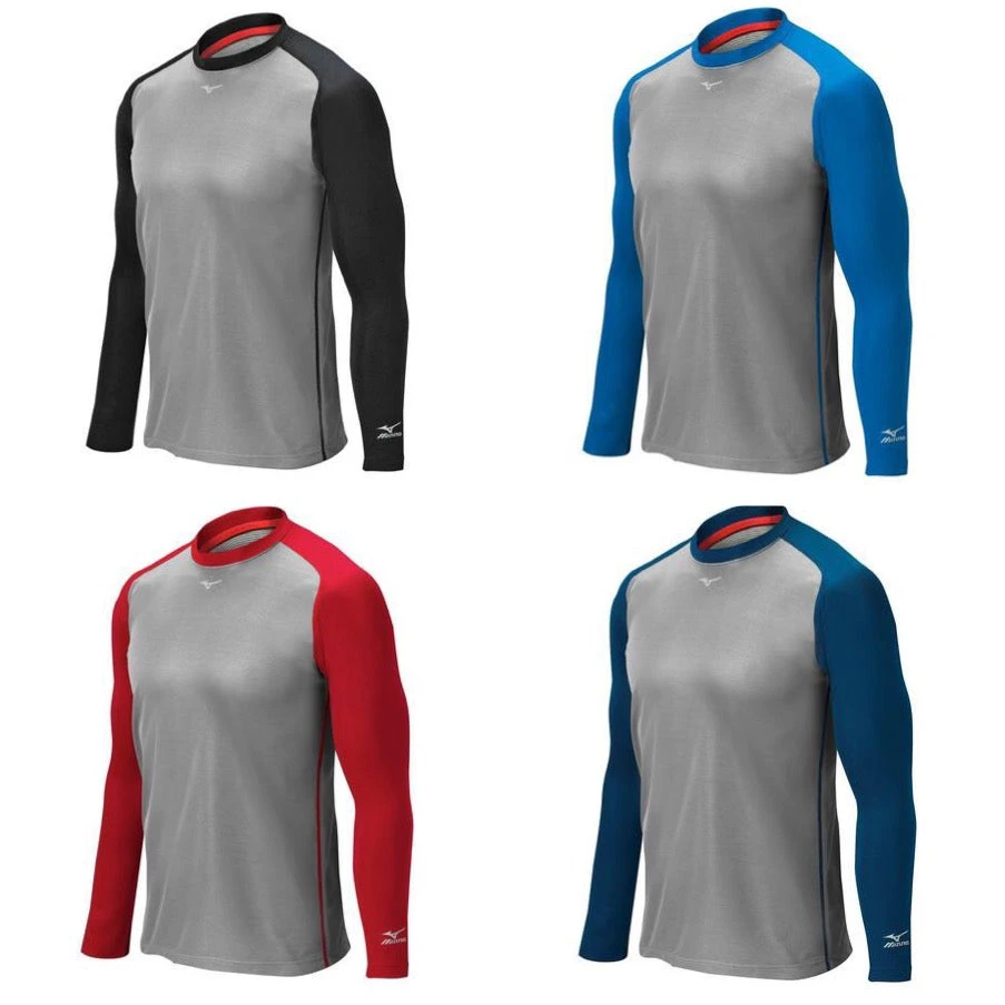 Mizuno Breath Thermo Long Sleeve Training Top Adult 3 Mizuno Breath Thermo Long Sleeve Training Top Adult
