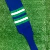 Baseball Stirrups 8" Royal Blue With Kelly Green And White Stripes 1 Baseball Stirrups 8" Royal Blue With Kelly Green And White Stripes -Baseball Equipment Store IMG 7011 1