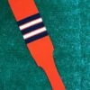 Baseball Stirrups 8" Orange With Navy White And Orange Stripes -Baseball Equipment Store IMG 7040