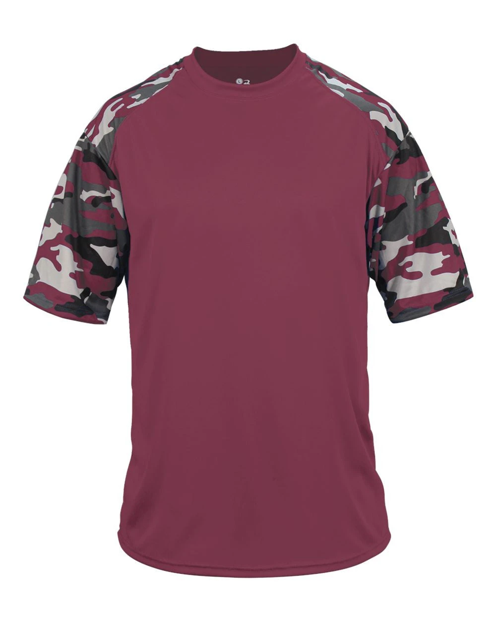 BADGER Camo Baseball Tee Adult (Various Colors) 10 BADGER Camo Baseball Tee Adult (Various Colors) - Image 8