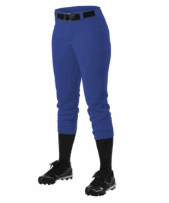 Alleson Fastpitch Royal Pants With Belt Loops