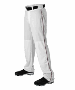 Alleson Baseball White Pants With Braid (Various Colors), Youth And Adult Sizes 10 Alleson Baseball White Pants With Braid (Various Colors), Youth And Adult Sizes -Baseball Equipment Store WHMA