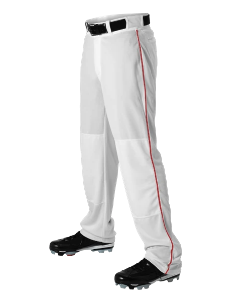 Alleson Baseball White Pants With Braid (Various Colors), Youth And Adult Sizes 8 Alleson Baseball White Pants With Braid (Various Colors), Youth And Adult Sizes - Image 7
