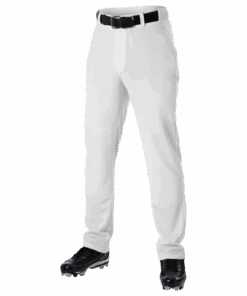 Alleson Open Bottom Baseball Pant White
