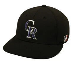 OC Sports MLB-595 Flex Fit Clolorado Rockies Home And Road Cap