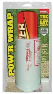 Pow'r Wrap Bat Weight For Baseball, 24-Ounce, White