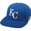 OC Sports MLB-595 Flex Fit Kansas City Royals Home And Road Cap -Baseball Equipment Store p100005482